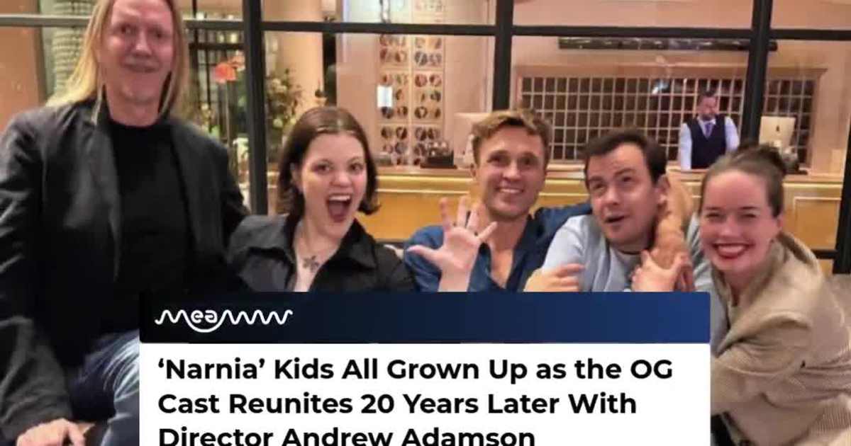 Narnia Cast Reunites 20 Years Later and It's Pure Nostalgia
