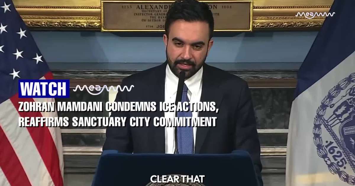 Zohran Mamdani Calls Minneapolis Incident ‘Horrific,’ Vows Resistance to ICE Cooperation