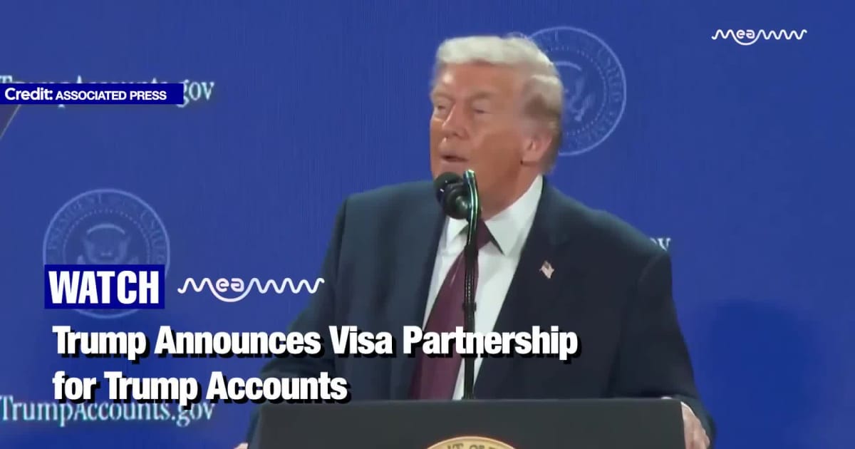 Trump Announces Visa Partnership for Trump Accounts