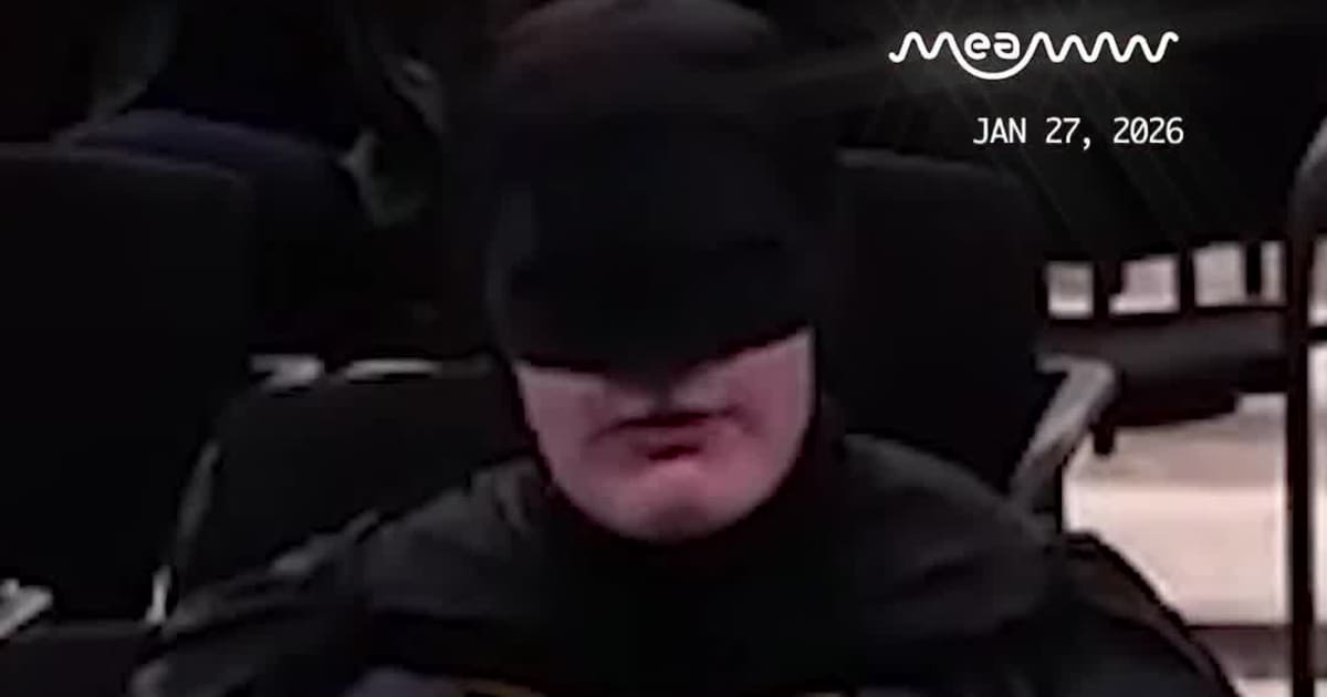 'Batman' Scolds City Council for Inaction on ICE Concerns.