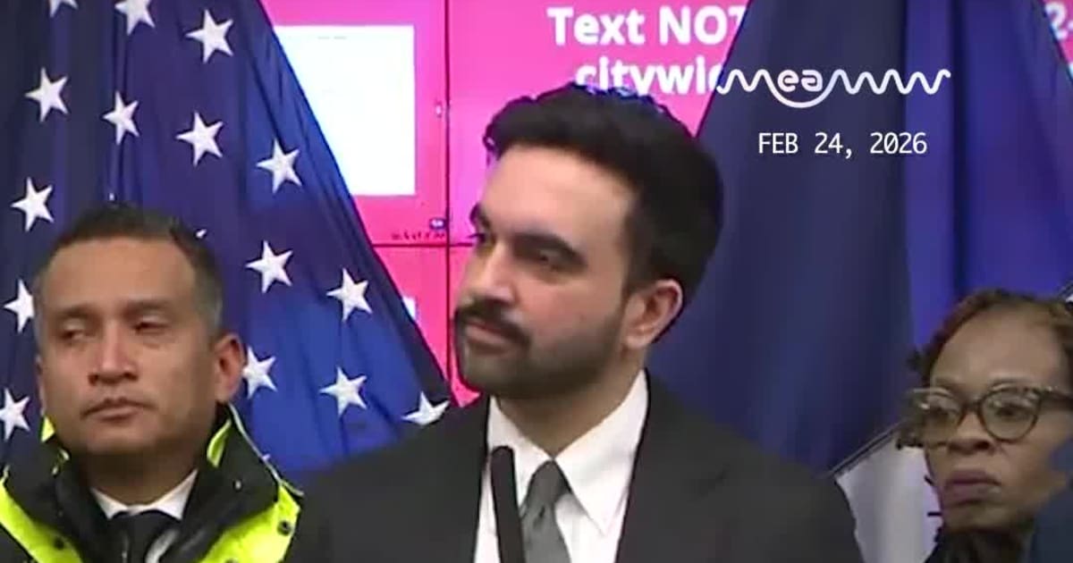 “The Only One Who Deserves a Snowball Is Me” Mayor Mamdani Addresses Snowball Incident With NYPD Officers