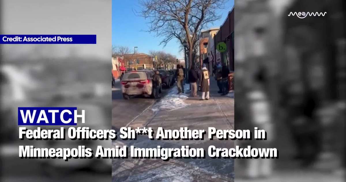 Federal Officers Shoot Another Person in Minneapolis Amid Immigration Crackdown