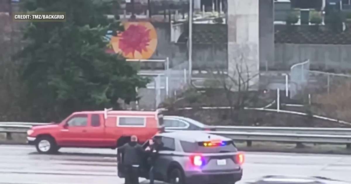 Seattle man arrested after shoving Washington State Patrol lieutenant to the ground and stealing her patrol car on I-5