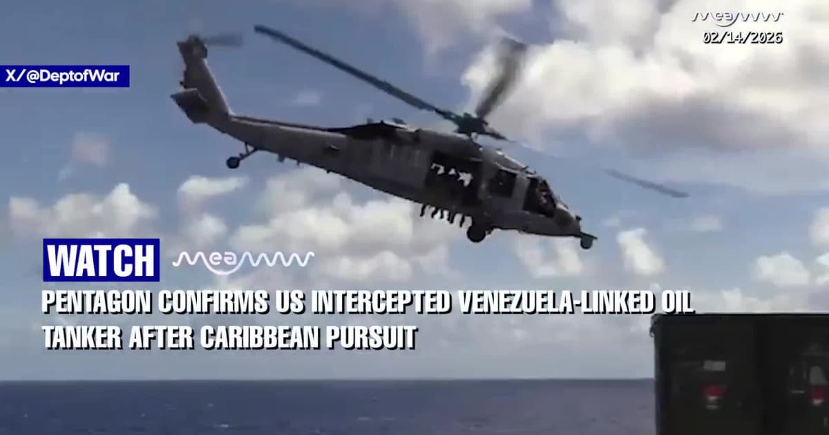 US Military Boards Sanctioned Oil Tanker Veronica III in Indian Ocean, Pentagon Says