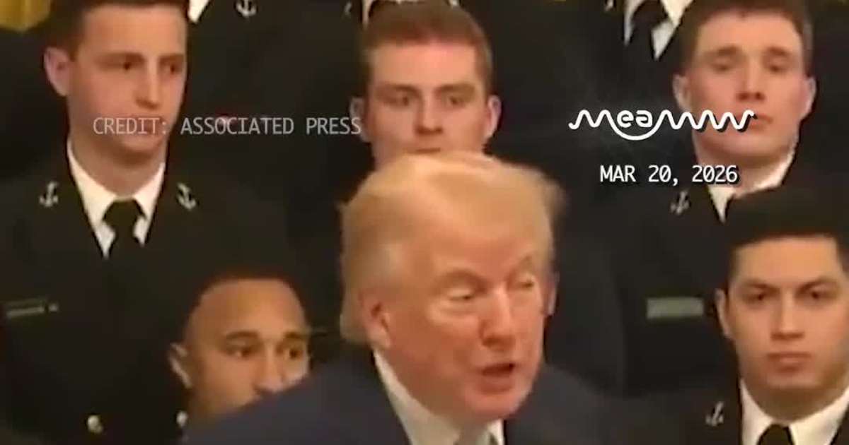 Donald Trump Says Iran’s Navy Is “At The Bottom Of The Sea” After U.S. Str*kes