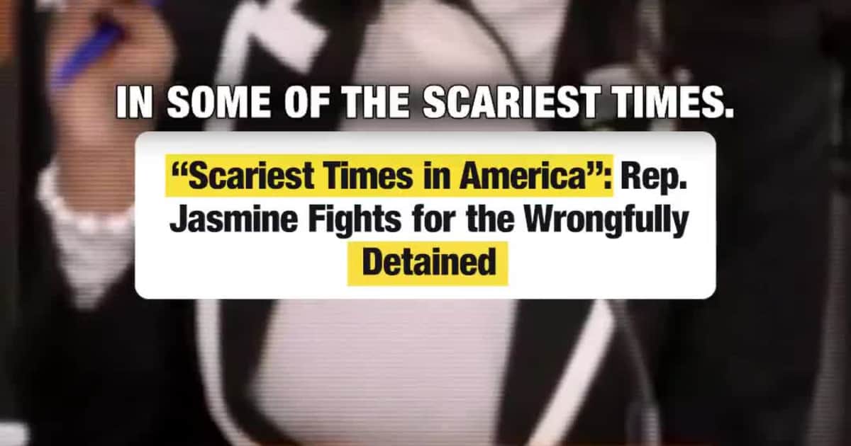 “Scariest Times in America”: Rep. Jasmine Fights for the Wrongfully Detained