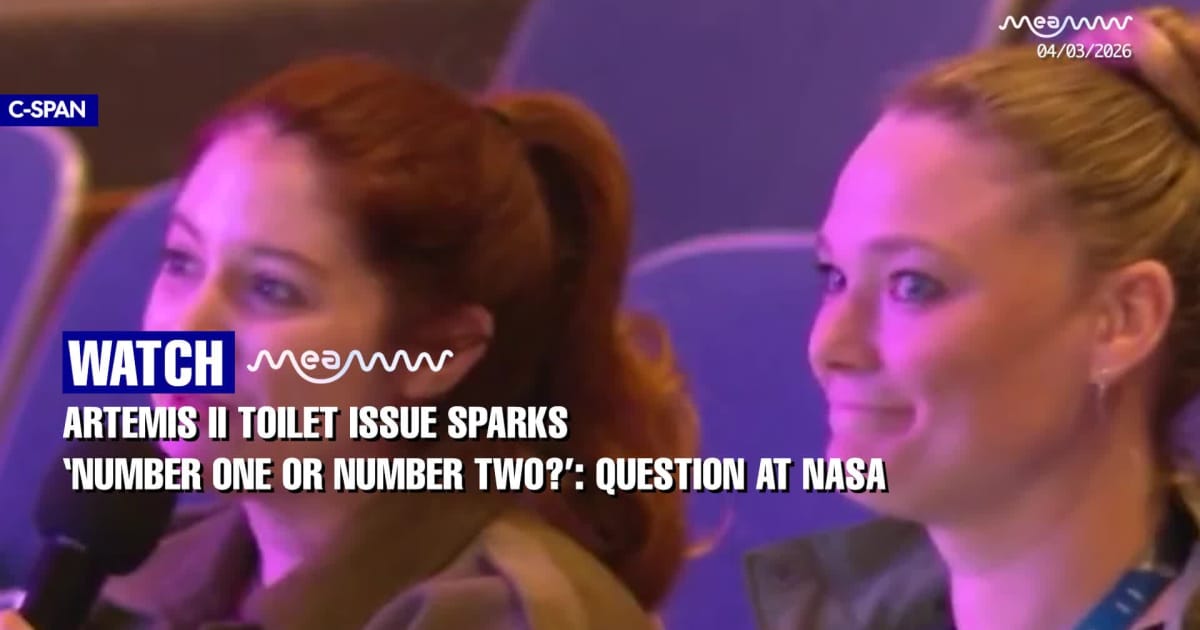 Artemis II Toilet Issue Sparks ‘Number One or Number Two?’: Question at NASA