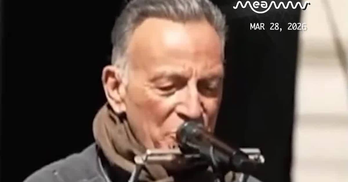 Bruce Springsteen Says Trump ‘Using Government to Hurt People’ at Massive ‘No Kings’ Rally