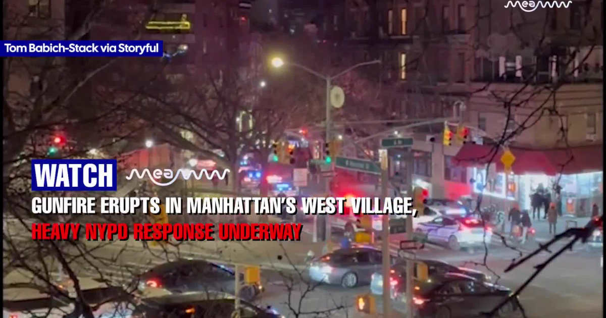 Shots Fired Near West Houston Street as NYPD Swarms Busy West Village Intersection