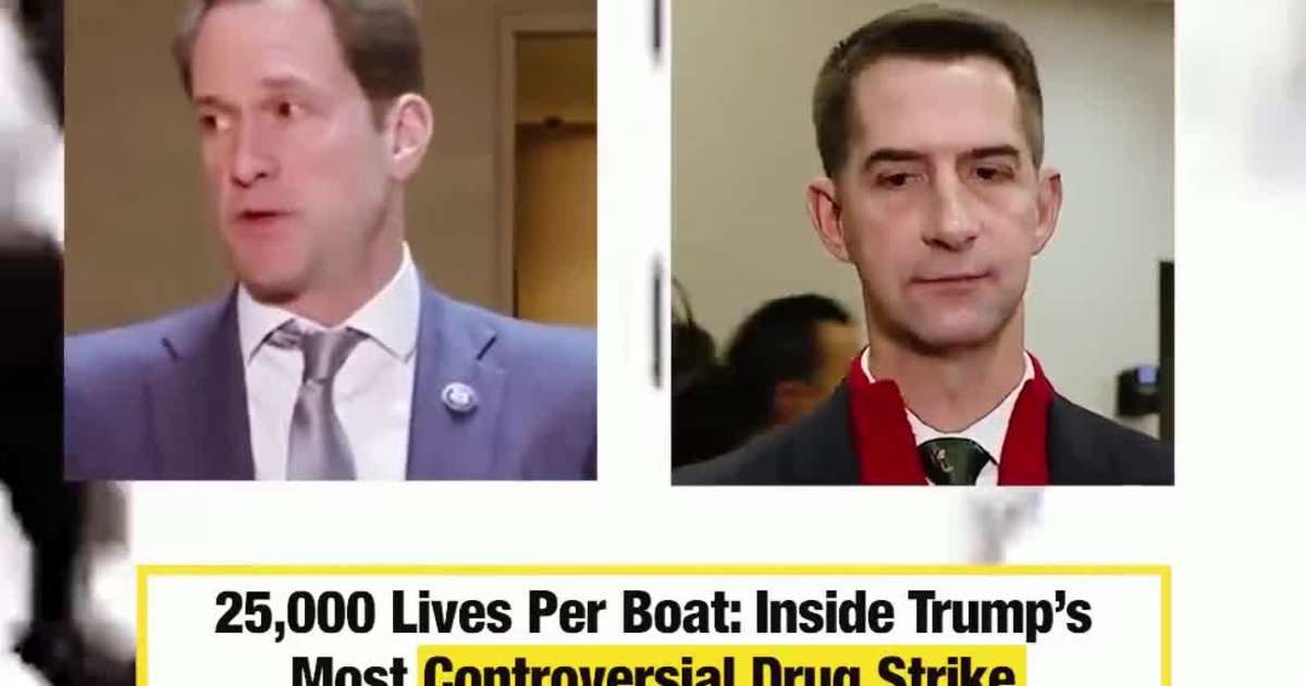 25,000 Lives Per Boat: Inside Trump’s Most Controversial Drug Strik