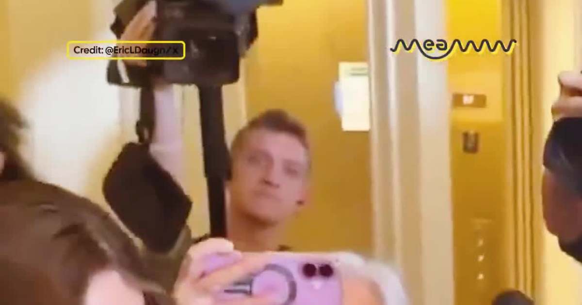 Kristi Noem Confronted by Leftists While Carrying Her Grandson