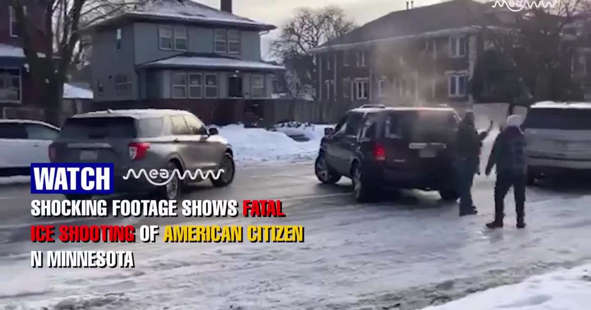 Shocking Footage Shows Fatal ICE Shooting of American Citizen in Minnesota