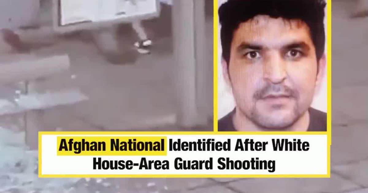 Afghan National Identified After White House-Area Guard Shooting