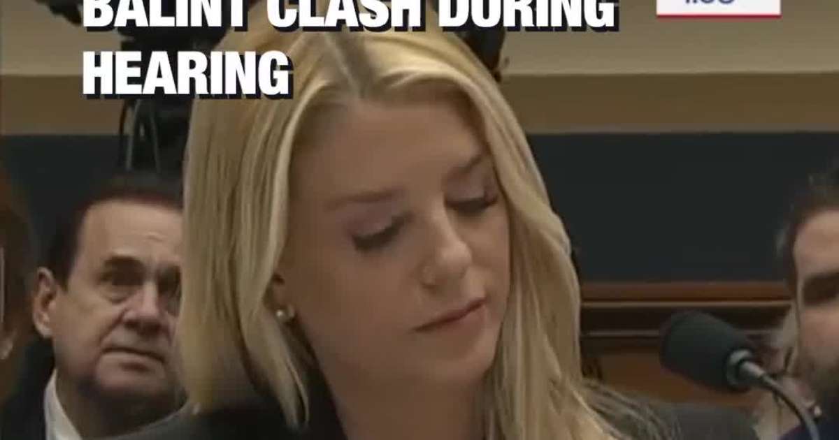 “I’m Attorney General”: Pam Bondi and Rep. Becca Balint Clash During Hearing