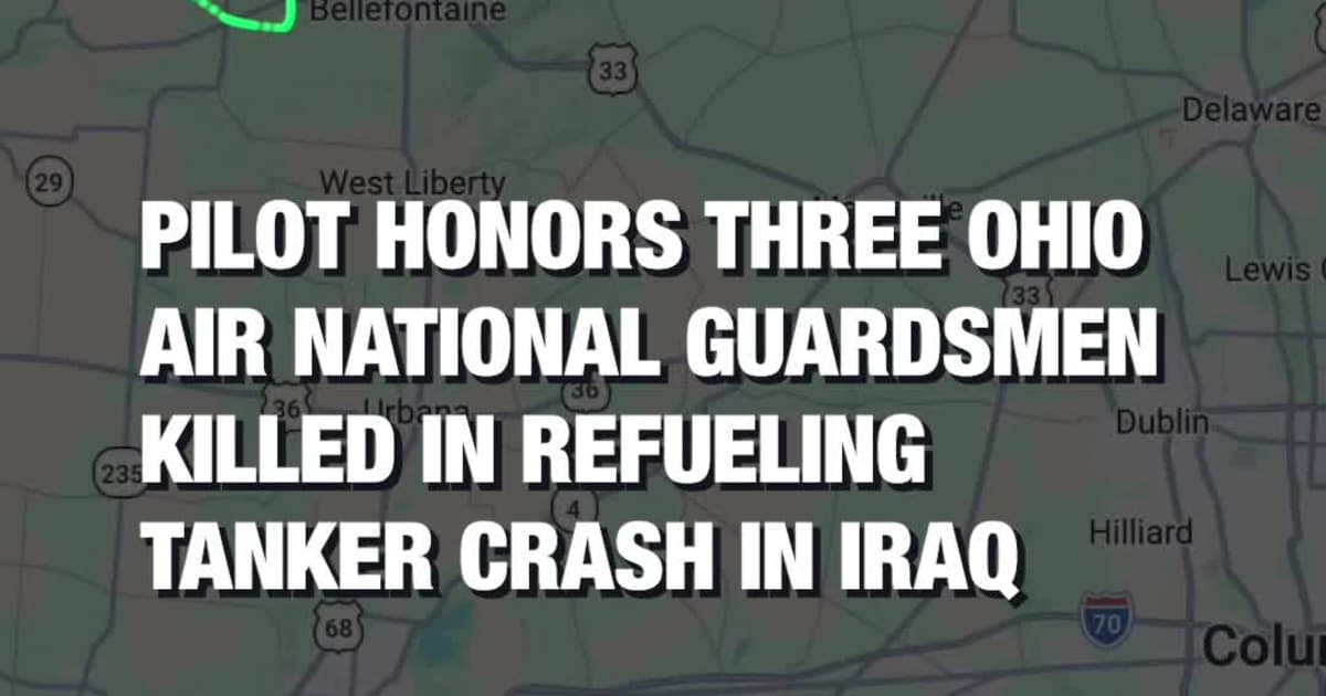 Pilot Honors Three Ohio Air National Guardsmen Killed in Refueling Tanker Crash in Iraq