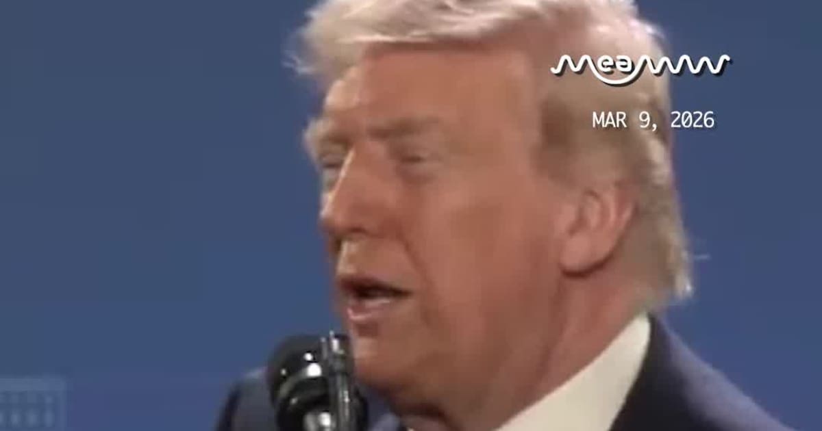 Trump Slams Schumer Over Iran Policy, Says He Is “A Palestinian Now”