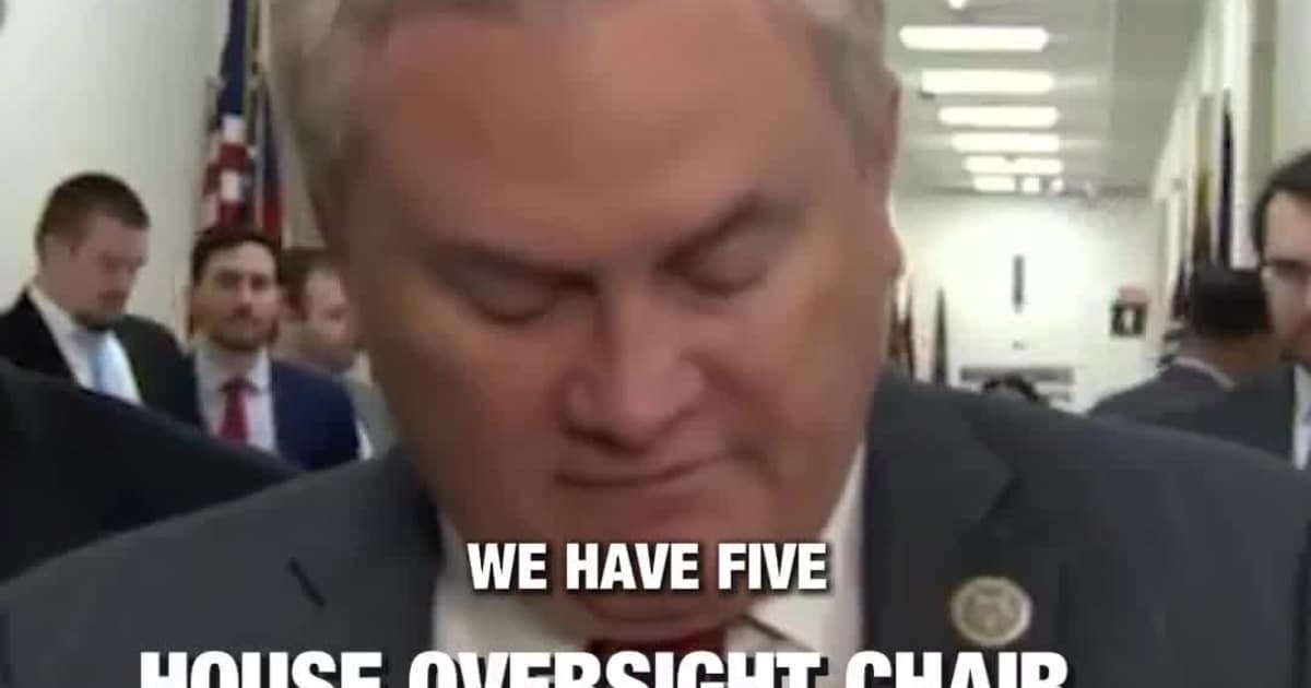 House Oversight Chair James Comer Announces New Epstein Depositions, Including the Clintons