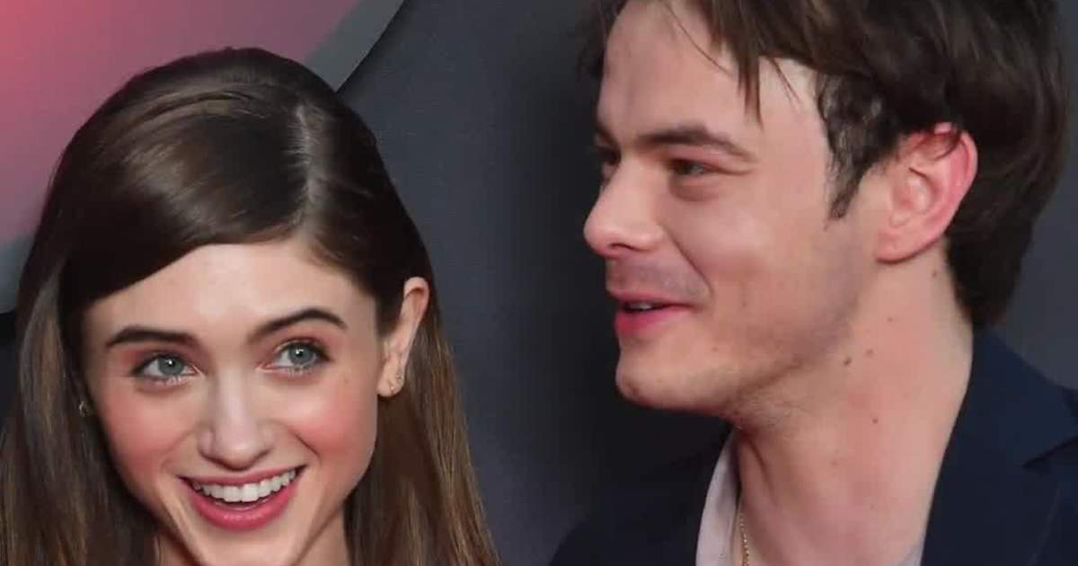 Natalia Dyer and Charlie Heaton from First to Last Season