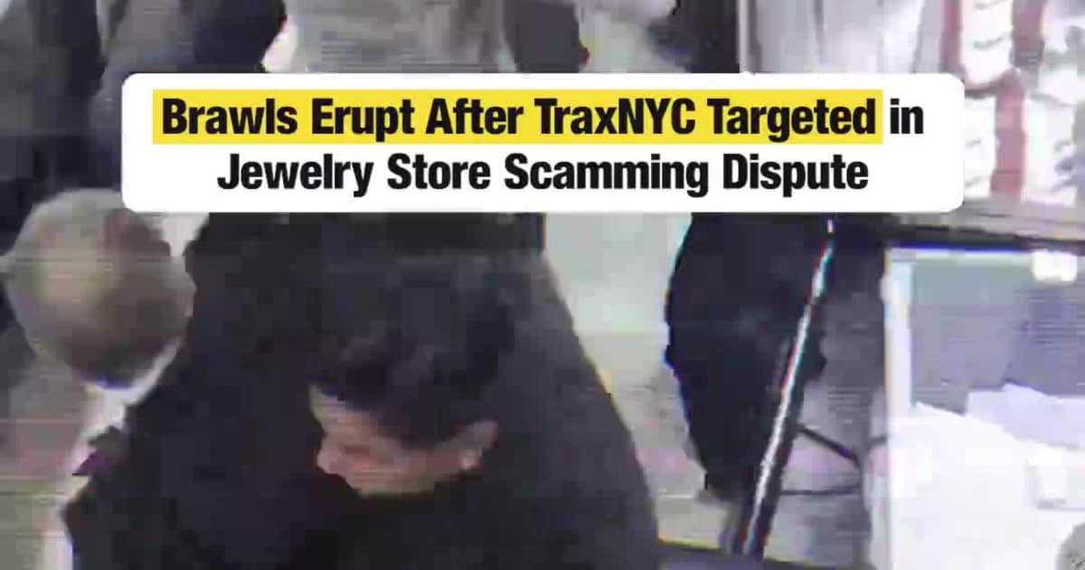 Brawls Erupt After TraxNYC Targeted in Jewelry Store Scamming Dispute