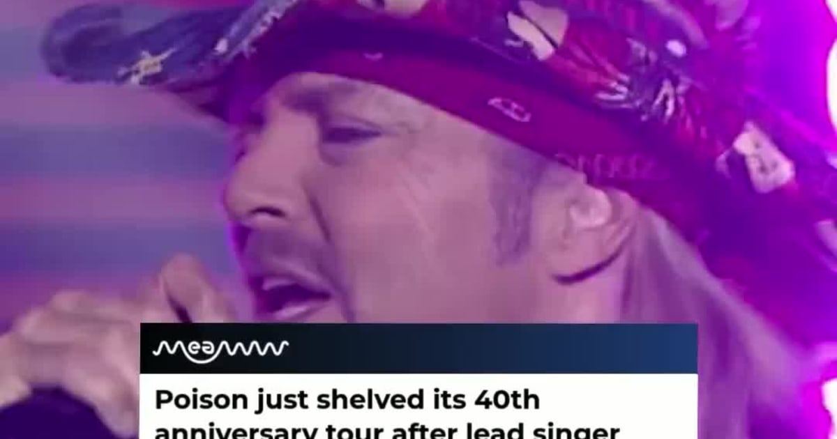 Poison’s 40th Anniversary Tour Scrapped Over Bret Michaels’ Pay Demand