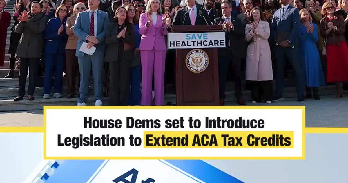 House Dems set to Introduce Legislation to Extend ACA Tax Credits