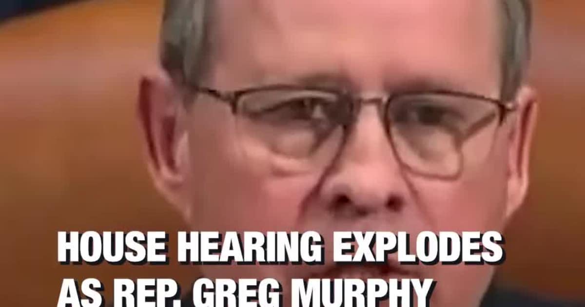 House Hearing Explodes as Rep. Greg Murphy Accuses Health Insurers of Profiting by Denying Care