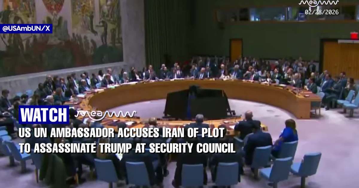 ‘Iran Tried to Assassinate the U.S. President’: Ambassador Drops Bombshell at UN