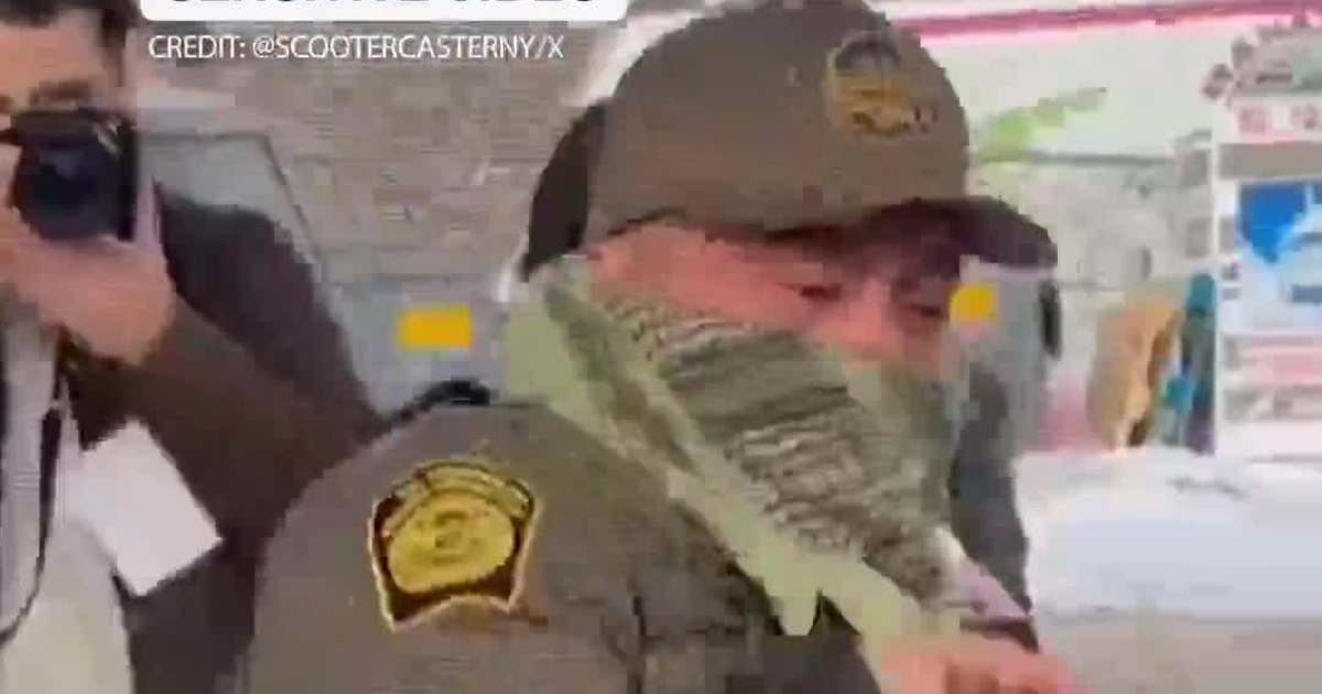 Tense Moment in St Paul: Border Patrol Tackles Anti-ICE Protester at Gas Station