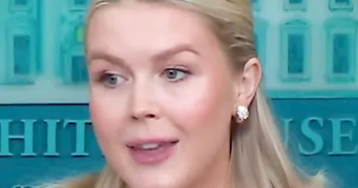 “We’re Moving On”: Leavitt Shuts Down Questions on Epstein Files