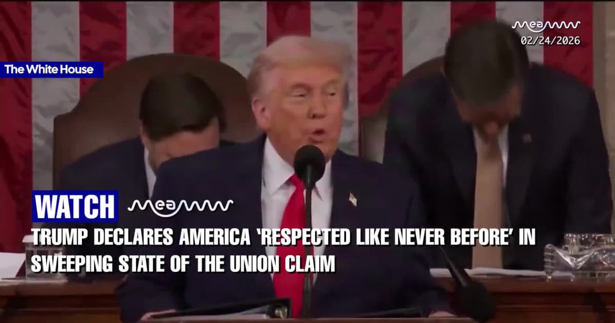 ‘Border Secure, Inflation Plummeting’: Trump Lists Major Turnaround in Address