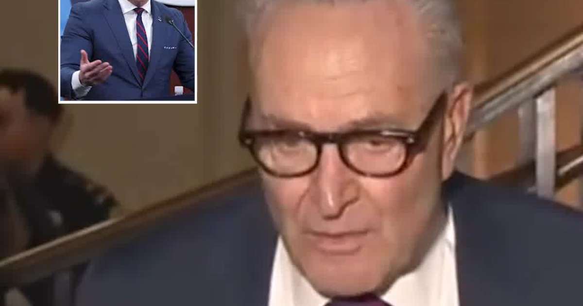 Schumer Slams Trump’s “Operation Epic Fury” Briefing, Calls Answers “Completely Insufficient”