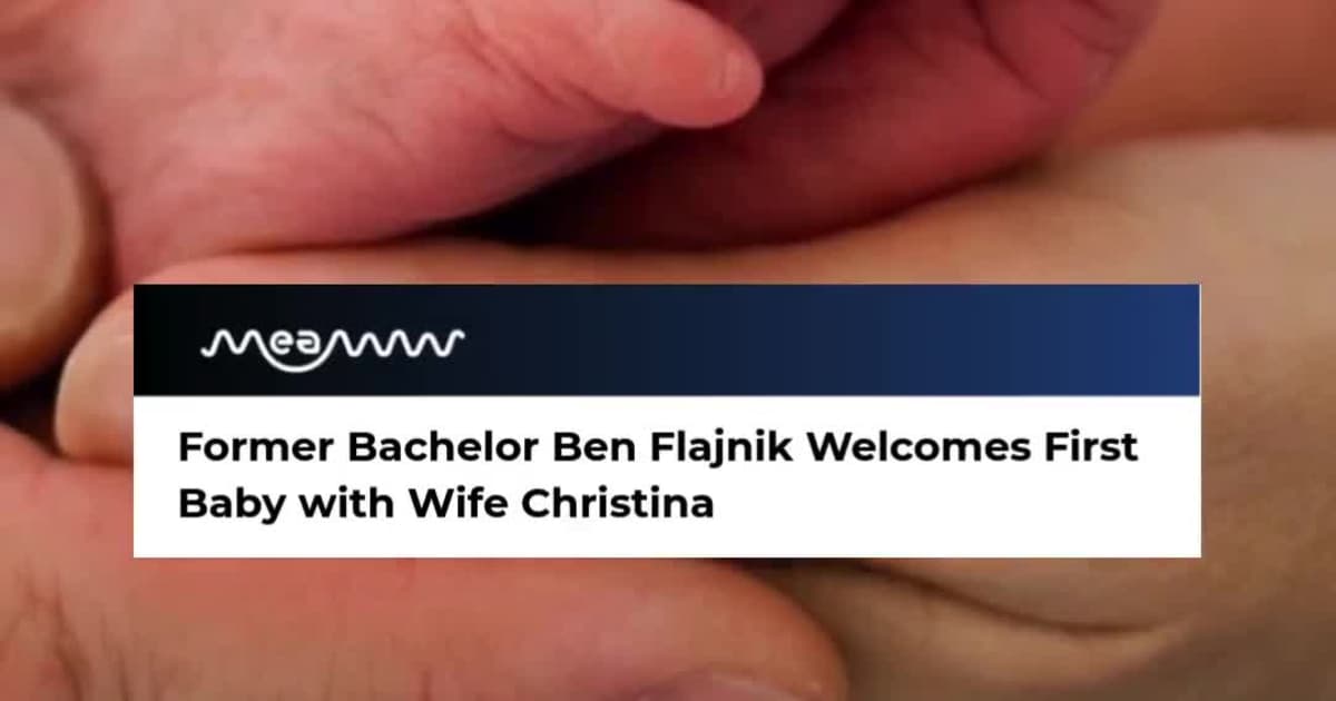 Former Bachelor Ben Flajnik Welcomes First Baby