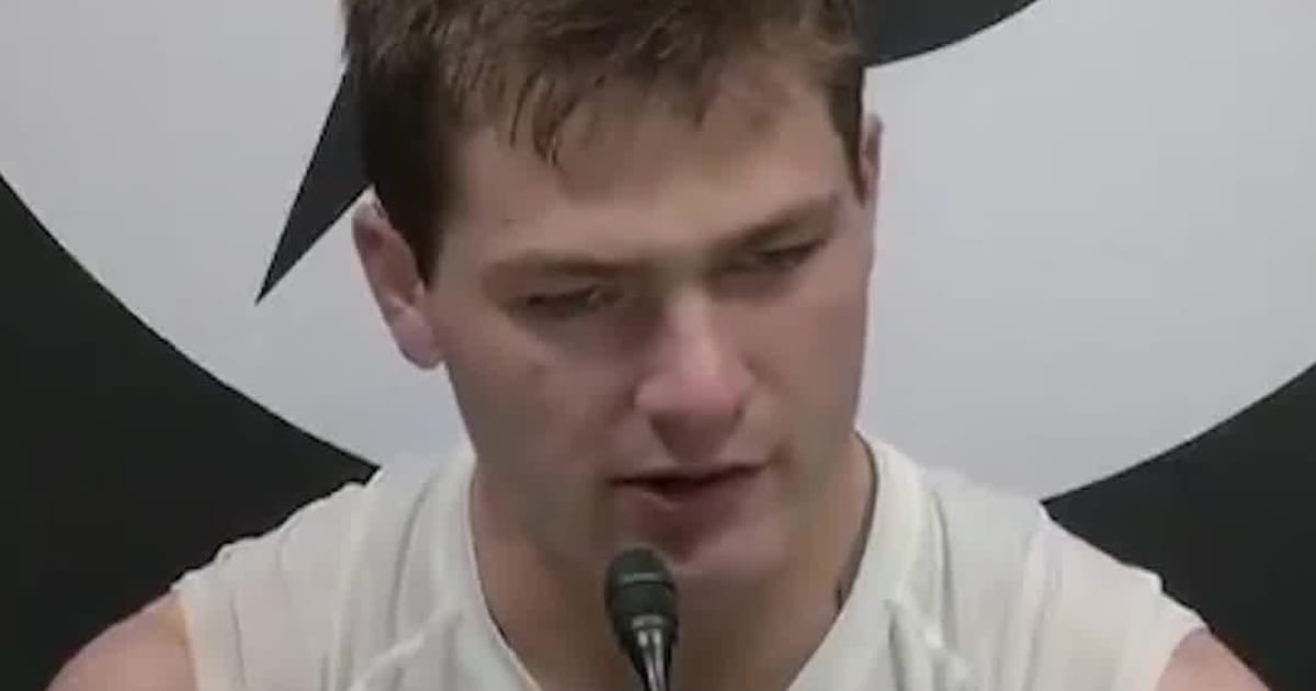 ‘He Was the Heartbeat’: Patriots QB Drake Maye Chokes Up Praising Coach Mike Vrabel After Super Bowl Loss