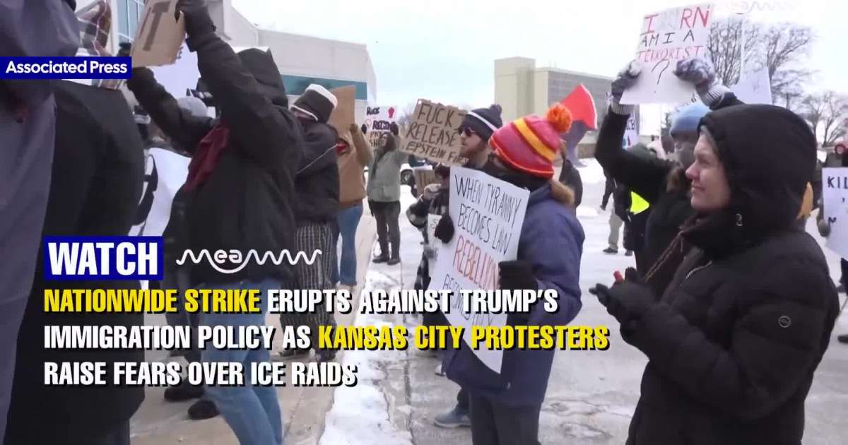 Kansas City Protesters Rally Against Immigration Policies, Cite Fear and Anxiety in Communities