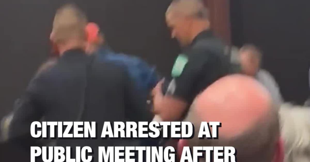 Citizen Arrested at Public Meeting After Questioning Data Center in Claremore