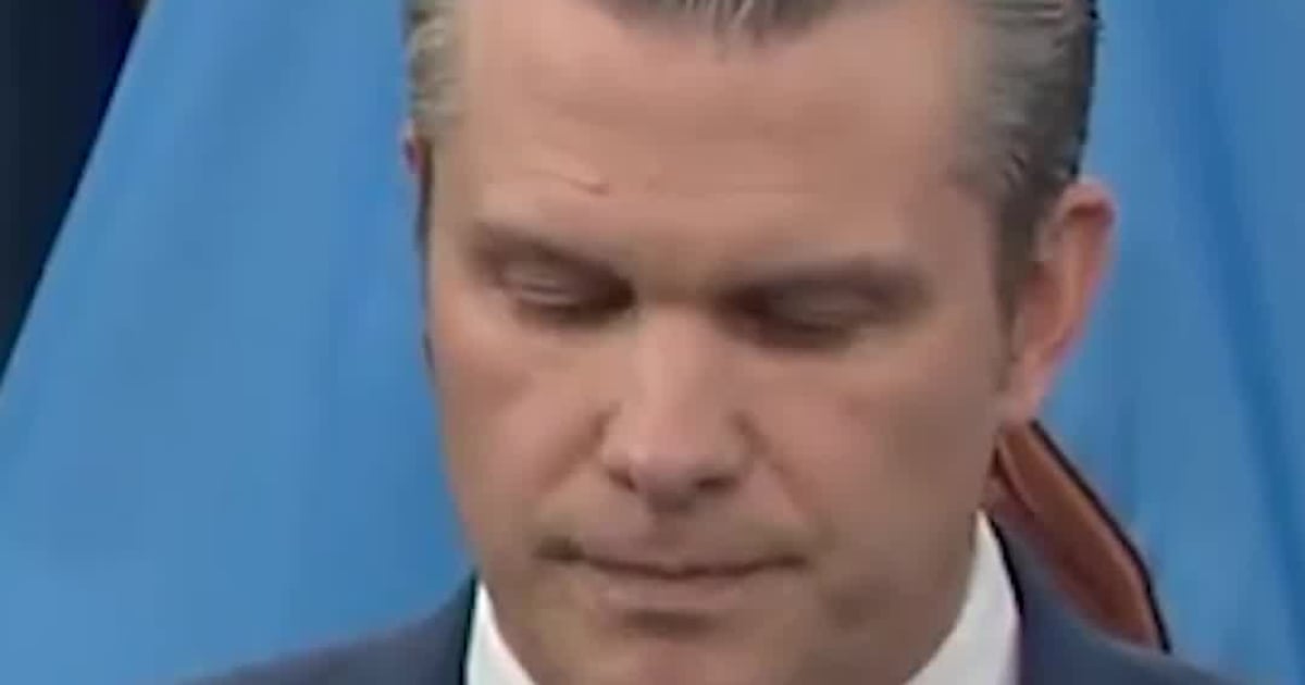 Hegseth: “We Didn’t Start This War — We Will Finish It”