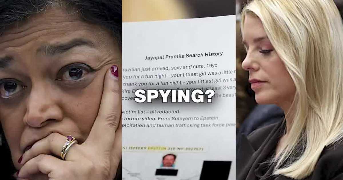 “Spying or Oversight?” Pramila Jayapal Blasts DOJ After ‘Search History’ Revealed in Epstein Files Review