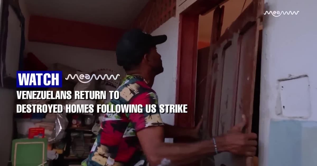 Venezuelans Return to Devastation After U.S. Strike Captures Maduro