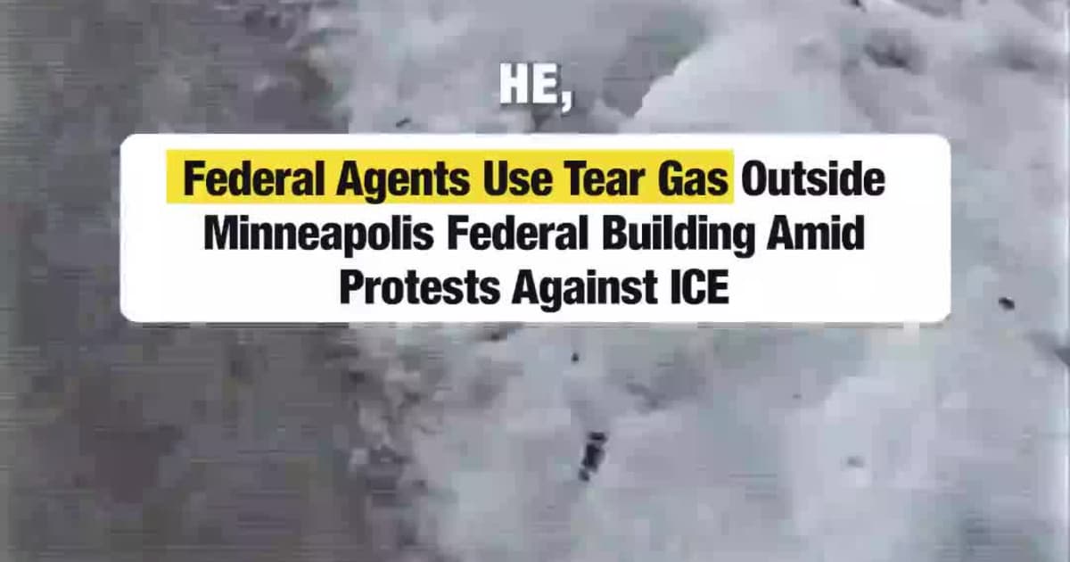 Cellphone Footage Showcases ICE Actions In Minneapolis As Federal Agent Seen Kneeing A Man In The Face