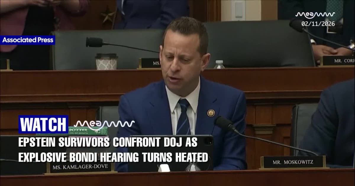 Epstein Hearing Erupts: Survivors Raise Hands, Accountability Questions Mount
