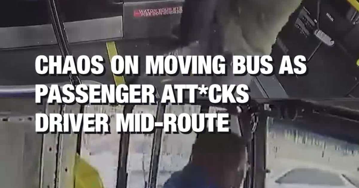 Chaos on Moving Bus as Passenger Attacks Driver Mid-Route