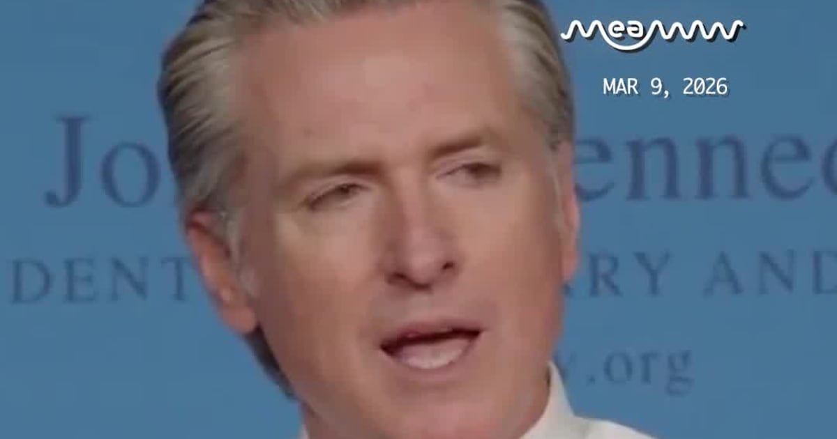 Newsom Accuses Trump of “Corruption” and Calls His Presidency a “Grift”