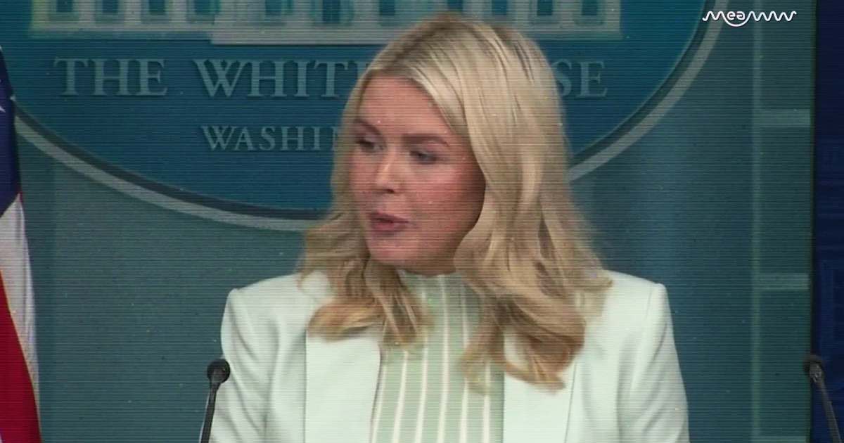 **Karoline Leavitt Press Briefing: Responds to ‘No New Wars’ Voters on Iran Conflict**