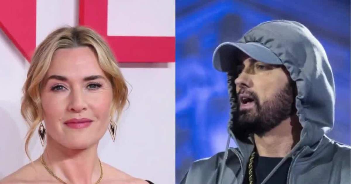 Kate Winslet Drops Says Eminem Asked Her to 'Shave His Butt'