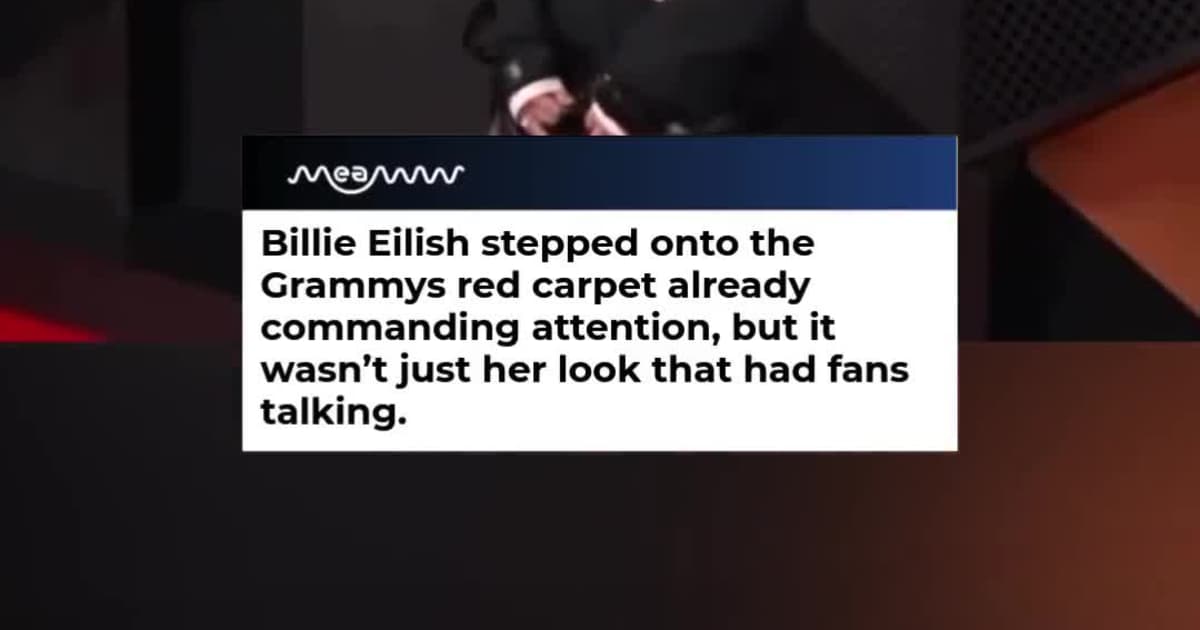 Billie Eilish Sparks Engagement Rumors With Massive Ring at the Grammys