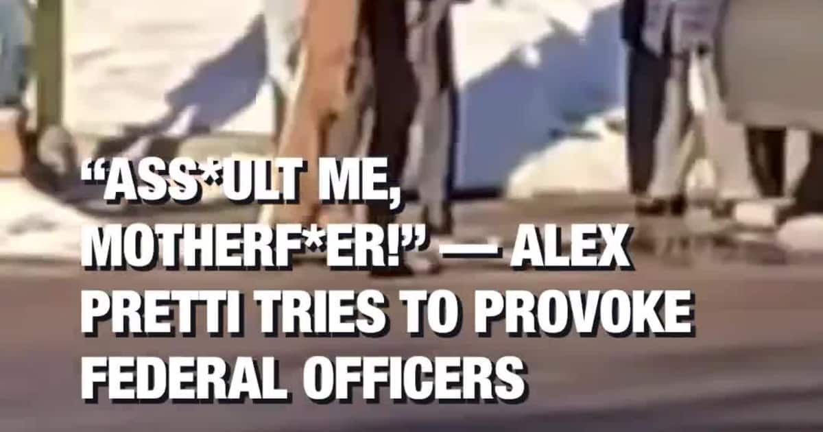 “Ass*ult Me, Motherf*er!” — Alex Pretti Tries to Provoke Federal Officers