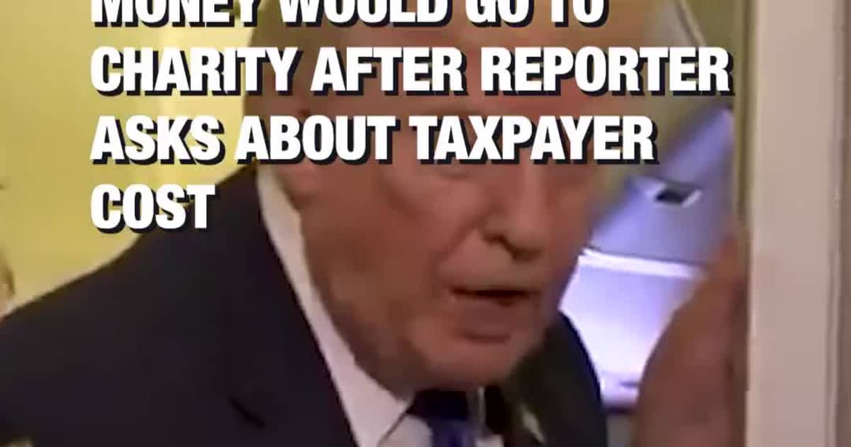 Trump Defends Lawsuit Costs, Says Any Payout Would Go to Charity