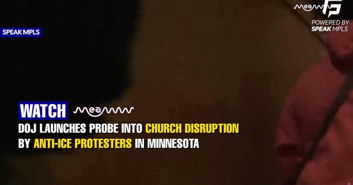 “ICE Out” Chants in St Paul Church: DOJ Probes Protest Targeting Alleged ICE Pastor