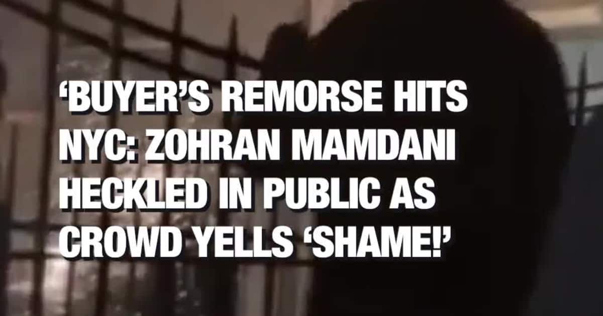 Buyer’s Remorse Hits NYC: Zohran Mamdani Heckled in Public as Crowd Yells ‘SHAME!’