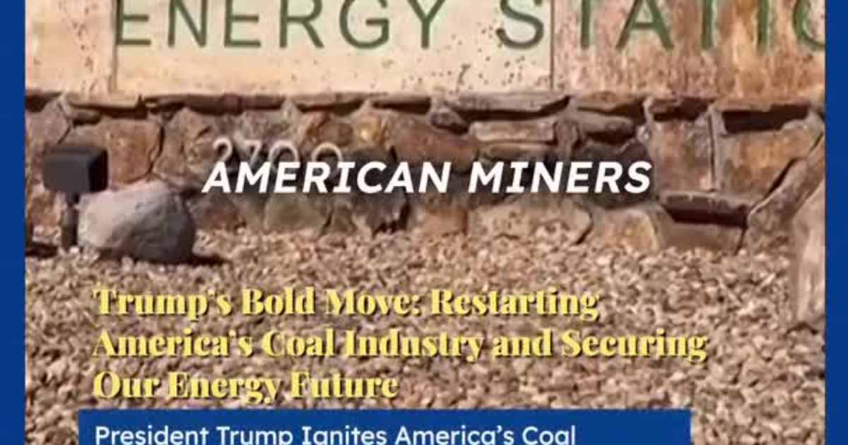 Trump’s Bold Move: Restarting America’s Coal Industry and Securing Our Energy Future